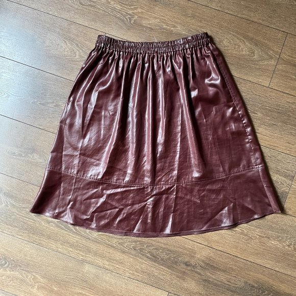 Tibi liquid drape pull on skirt, size M - Picture 4 of 7